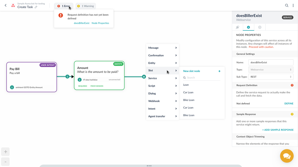 Bot-Response-Node